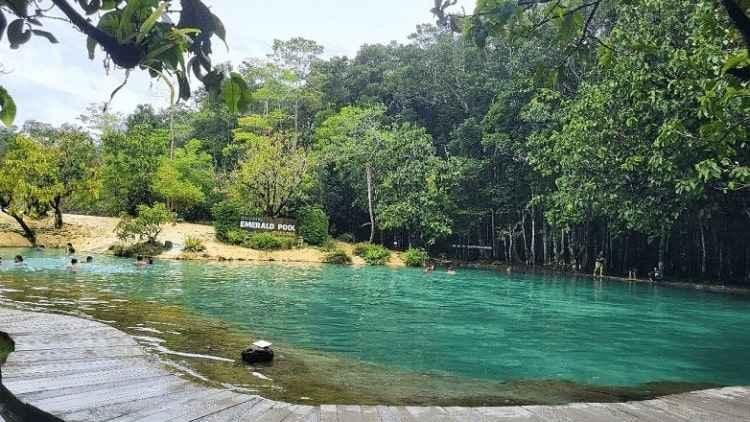 Krabi Jungle Tour-Amazing Hot Springs Emerald Pool Explore Tiger Cave Temple photo 1