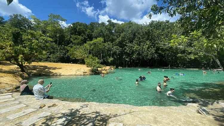 Krabi Jungle Tour-Amazing Hot Springs Emerald Pool Explore Tiger Cave Temple photo 2
