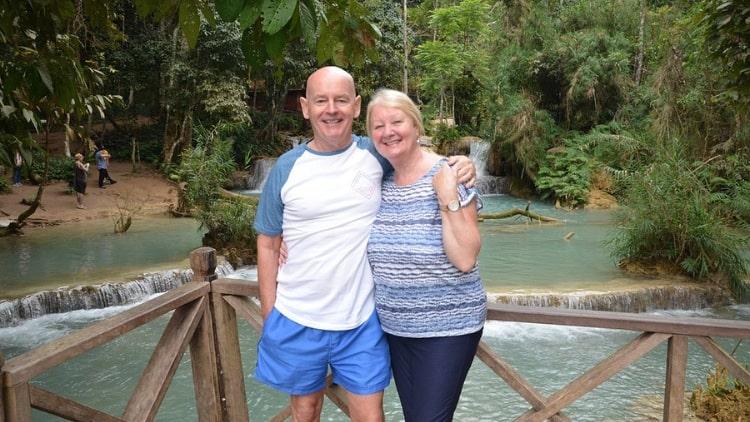Pak Ou Caves and Kuang Si Waterfalls Tour Exclusive Private Tour from Luang Prabang